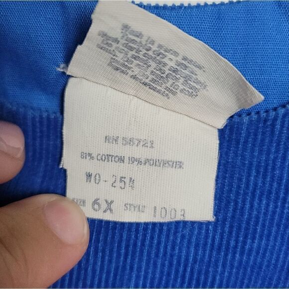 VINTAGE The Pond Raggedy Ann Corduroy Dress - Picture 6 of 6